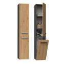 Bathroom Storage Cabinet - Topeshop Nel Iv 4sh