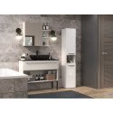 Bathroom Cabinet - Nel I 31x30x174 Cm, White