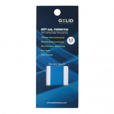 Thermal Pad - Gelid Solutions TP-GP04-R-C 120x20x1.5mm Density 3.2 g/cm³