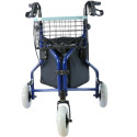 Ergonomic Walker - Barcelona RF-611 Adjustable Foldable Blue