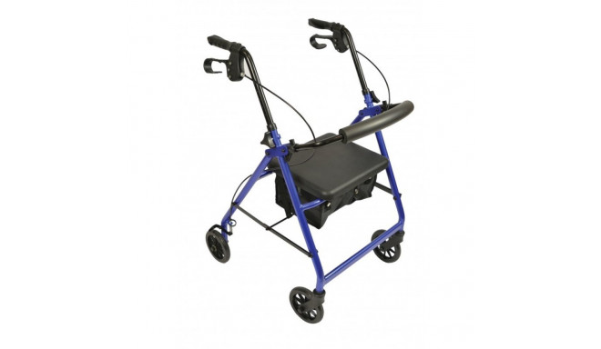 Foldable Walker - Alubest Aluminium Folding Walker, Silver