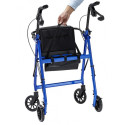 Foldable Walker - Alubest Aluminium Folding Walker, Silver