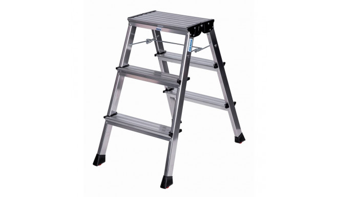 Folding Ladder - Krause Step Rolly Silver