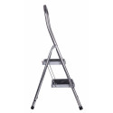 Portable Stairway - Krause Folding Step Toppy Xl Silver