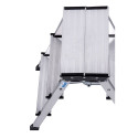 Folding Ladder - Krause Step Rolly Silver