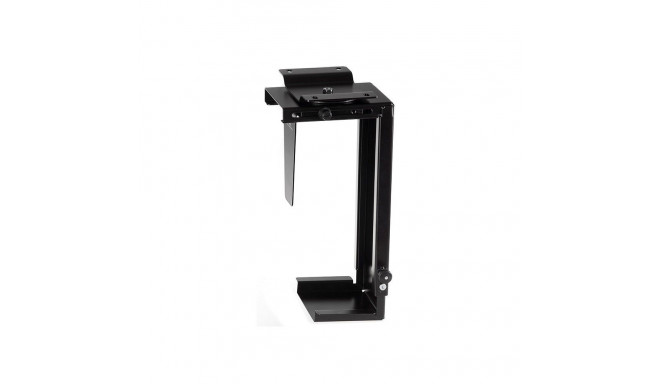 PC Holder - MC-713 Under Desk Bracket Support Black