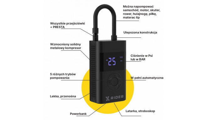 Air Pump - Presta Powerbank