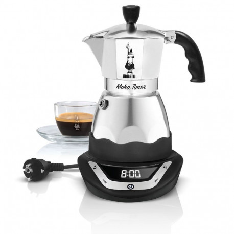 Electric Moka Pot - Bialetti Moka 6.75", Black