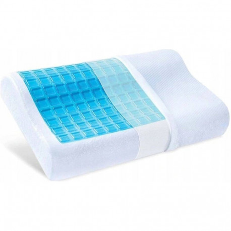 Orthopedic Pillow - ORO-RELAX GEL XL Memory Foam Support White