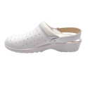 Clog Shoes - Scholl Racy Perforated Leather White Size 37