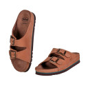 Footwear - Scholl AIR BAG BACK STRAP Sandals Brown Size 45