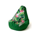 Bean Bag - Sako L 105 X 80 Cm, Green