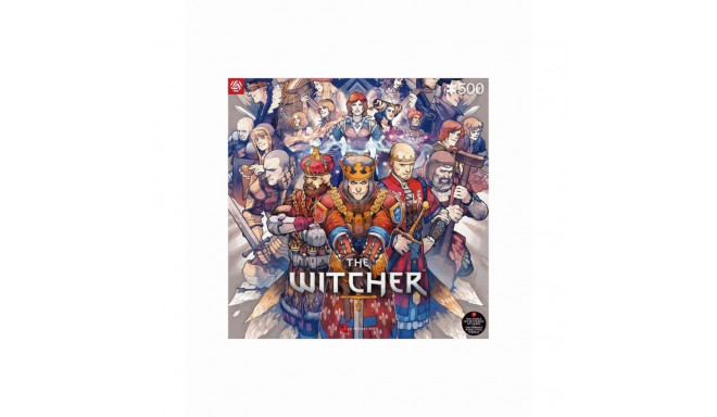 Jigsaw Puzzle - Good Loot The Witcher Northern Realms 500 Pieces Multicolour