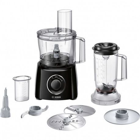 Food Processor - Bosch MCM3201B 800W 2.3L Black Transparent