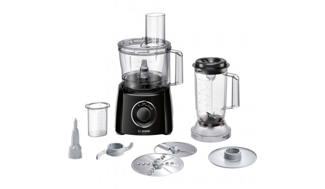 Food Processor - Bosch MCM3201B 800W 2.3L Black Transparent