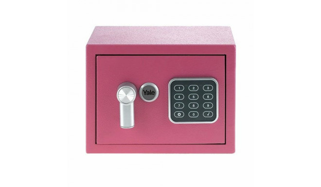 Freestanding Safe - Yale YSV/170/DB2/P 3.8L Steel Pink