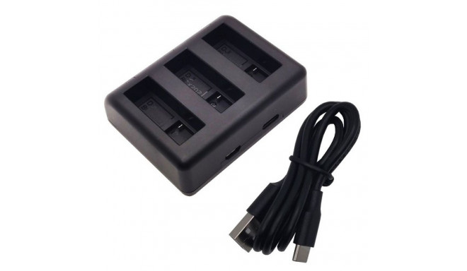 Tripple charger DJI Osmo Action 3/Action 4