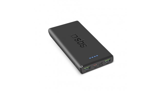 10,000 mAh power bank with 20W Power Delivery technology Black