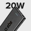 10,000 mAh power bank with 20W Power Delivery technology Black