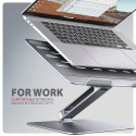 STND-LQ HQ ALU stand fo r laptop 10-16 adjustab
