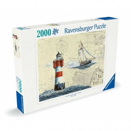 Puzzle 2000 elements Sailing lighthouse