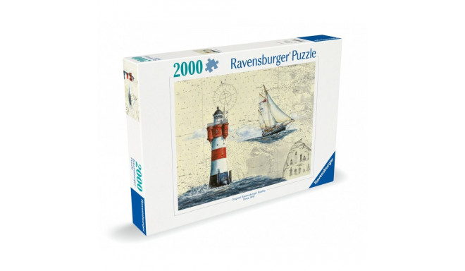 Puzzle 2000 elements Sailing lighthouse