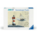 Puzzle 2000 elements Sailing lighthouse