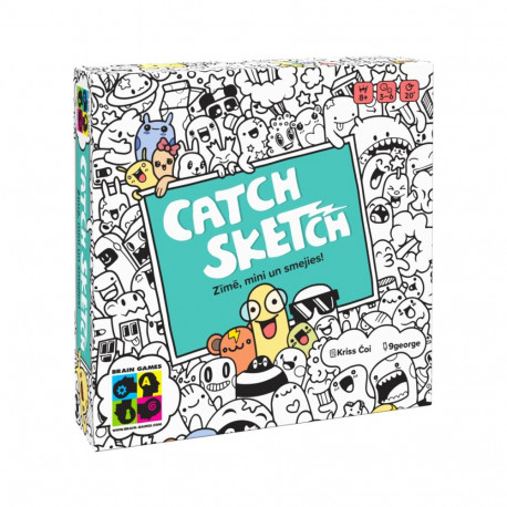 Brain Games lauamäng Catch Sketch LV