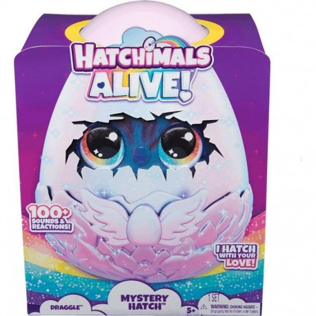 Spin Master interaktiivne mänguasi Hatchimals Alive Mystery Hatch Draggle A+