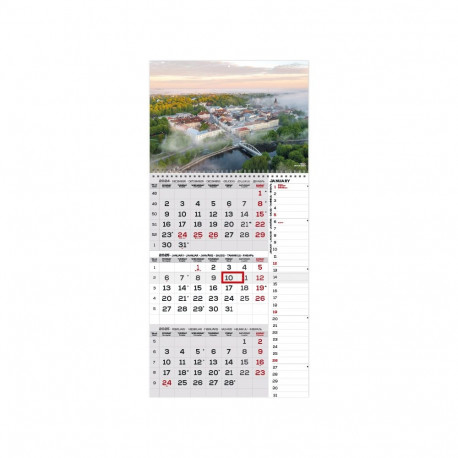 Seinakalender TRIO International pilt nr. 19 2026a.