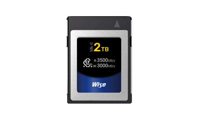 Wise 2TB CFexpress 4.0 Type B Mk II Memory Card 3000 MB/s