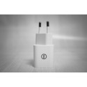 Toalaadija adapter USB-C juhtmele 35W GaN III, valge, PD 3.0 kiirlaadimine, Mobile Origin