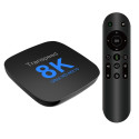 Tvix MX10 8K Media Player Smart TV Box 2GB + 16GB Android 13  Bluetooth / Wi-Fi 5 Black