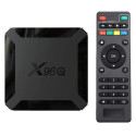 Tvix X96Q 4K Multimedia atkaņotājs Smart TV Box 2GB + 16GB Android 10 ar Bluetooth & Wi-Fi Melns