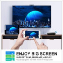 Tvix X96Q 4K Multimedia atkaņotājs Smart TV Box 2GB + 16GB Android 10 ar Bluetooth & Wi-Fi Melns