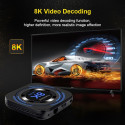 Tvix 8K H618 8K Мультимедиа консоль TV Box 4GB + 32GB Android 12 Bluetooth / Wi-Fi Черный