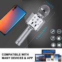Bemi M85 Karaoke Lastele ja Täiskasvanutele Naljakas Mikrofon Kõlaritega ja Salvestus Micro SD USB B