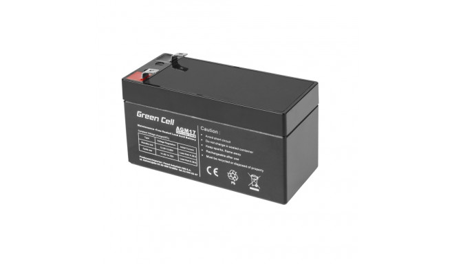 Green Cell AGM17 UPS aku suletud pliiaku (VRLA) 12 V 1.2 Ah