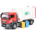 BRUDER MAN TGS side loader garbage truck - 03761