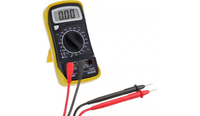 InLine Digital Multimeter, with temperature sensor