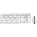 "Cherry Tastatur und Maus Set STREAM DESKTOP RF Wireless white"