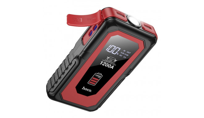 Powerbank Hoco 10000 mAh 2,4A 18W with car emergency starter QS3 black