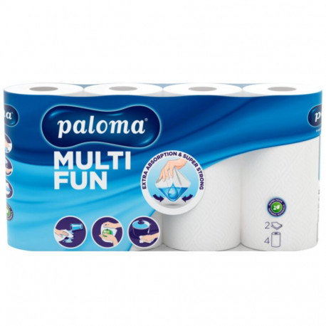 Majapidamispaber 2-kihiline PALOMA Multi Fun 4rl