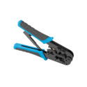 Crimping Tool - Lanberg NT-0201 RJ-9/RJ-45/RJ-12/RJ-14 Black