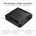 Tvix X96Q 4K Multimedia atkaņotājs Smart TV Box 2GB + 16GB Android 10 ar Bluetooth & Wi-Fi Melns