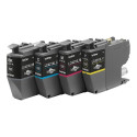 BROTHER 4-pack of Black Cyan Magenta and Yellow 500-page high capacity ink cartridges for DCP-J1050D