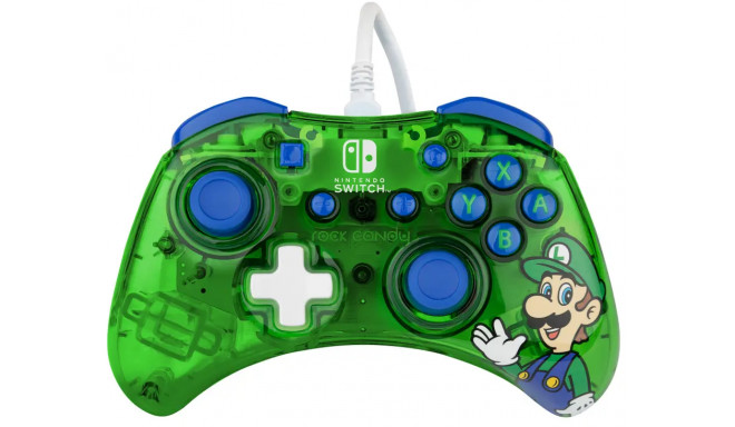 PDP mängupult Rock Candy Nintendo Switch, Luigi lime