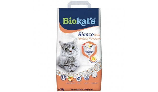 Cat litter : Gimborn Biokats Fresh Vanilla|Mandarin 5kg