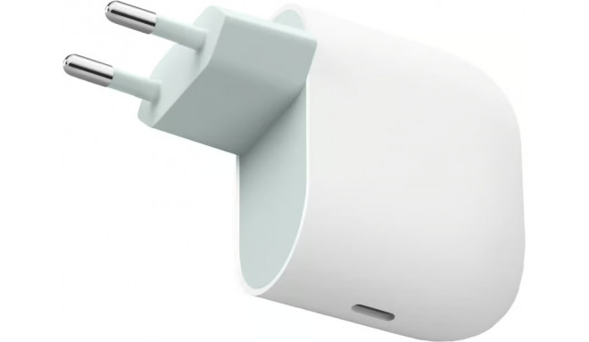 Google power adapter USB-C 45W, white