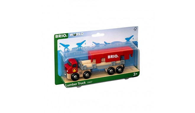 BRIO wooden transporter with magnetic charge - 33657